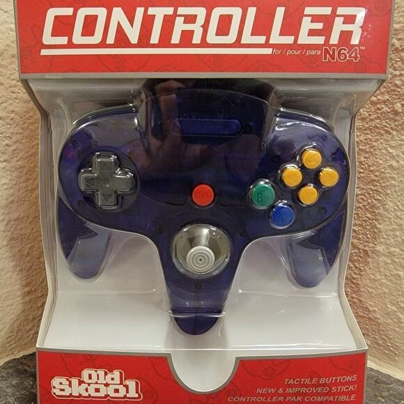 N64 Controller - Grape Purple (NEW) - Nintendo64 - Funtastic Color - Nintendo - Picture 5 of 6